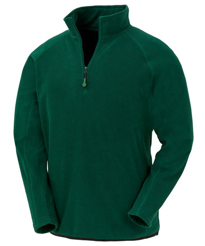 Recyceltes Microfleece-Oberteil | Waldgrün