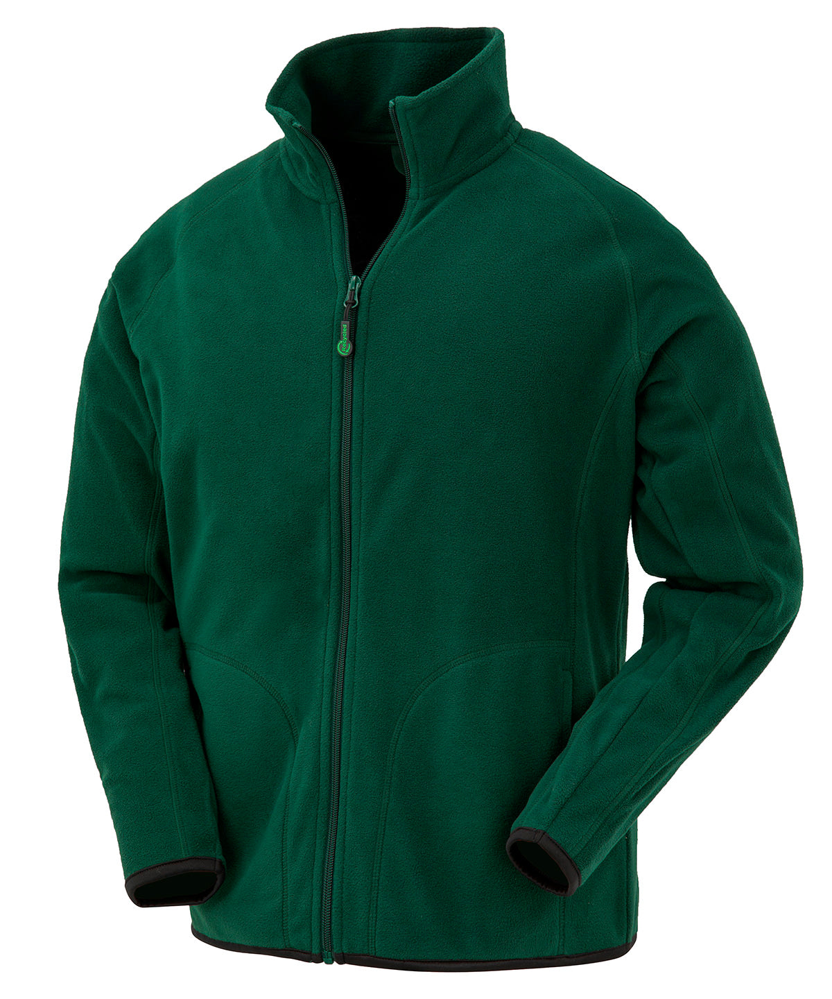 Chaqueta de microfelpa reciclada | Verde Bosque