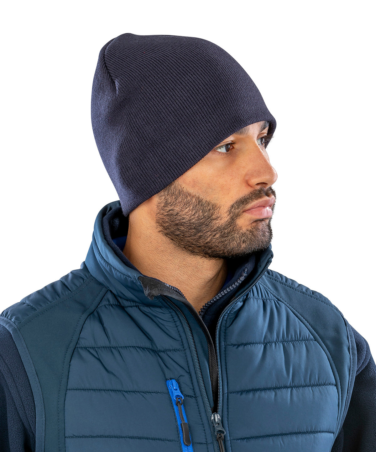 Gorro de acrlico suave de ponerse | Azul Marino