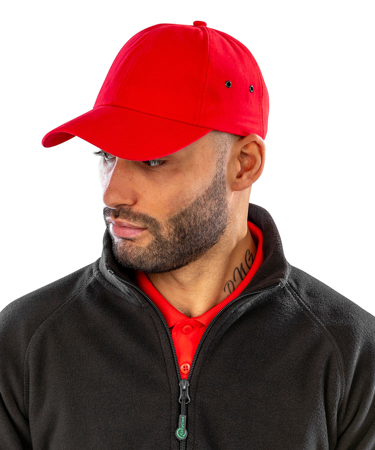 Gorra de peluche | Negro