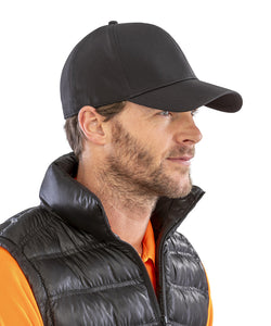 Gorra softshell de rendimiento tcnico | Negro
