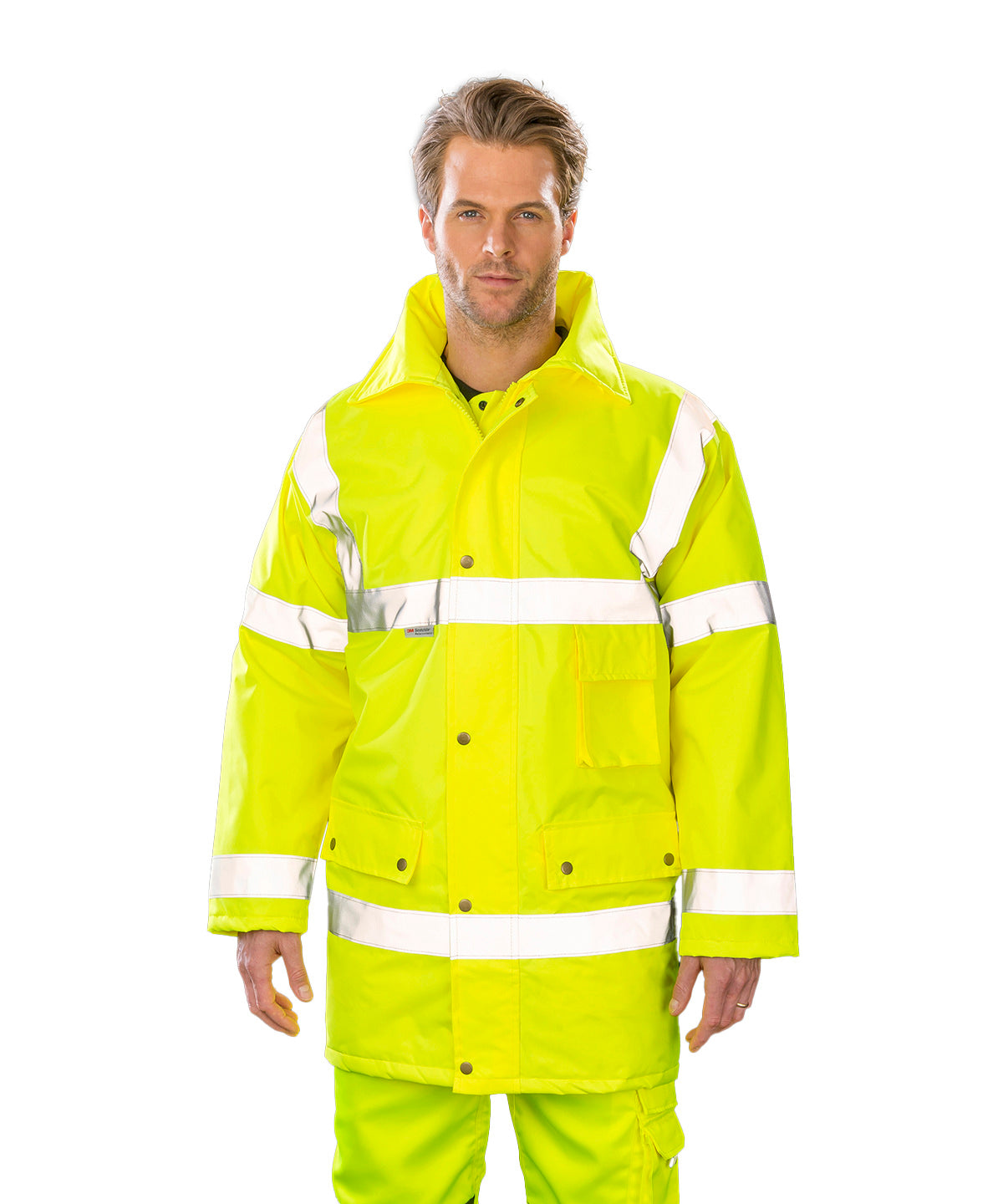 Chaqueta de seguridad | Amarillo Fluorescente