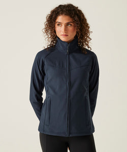 Chaqueta softshell Uproar para mujer | Totalmente Negro