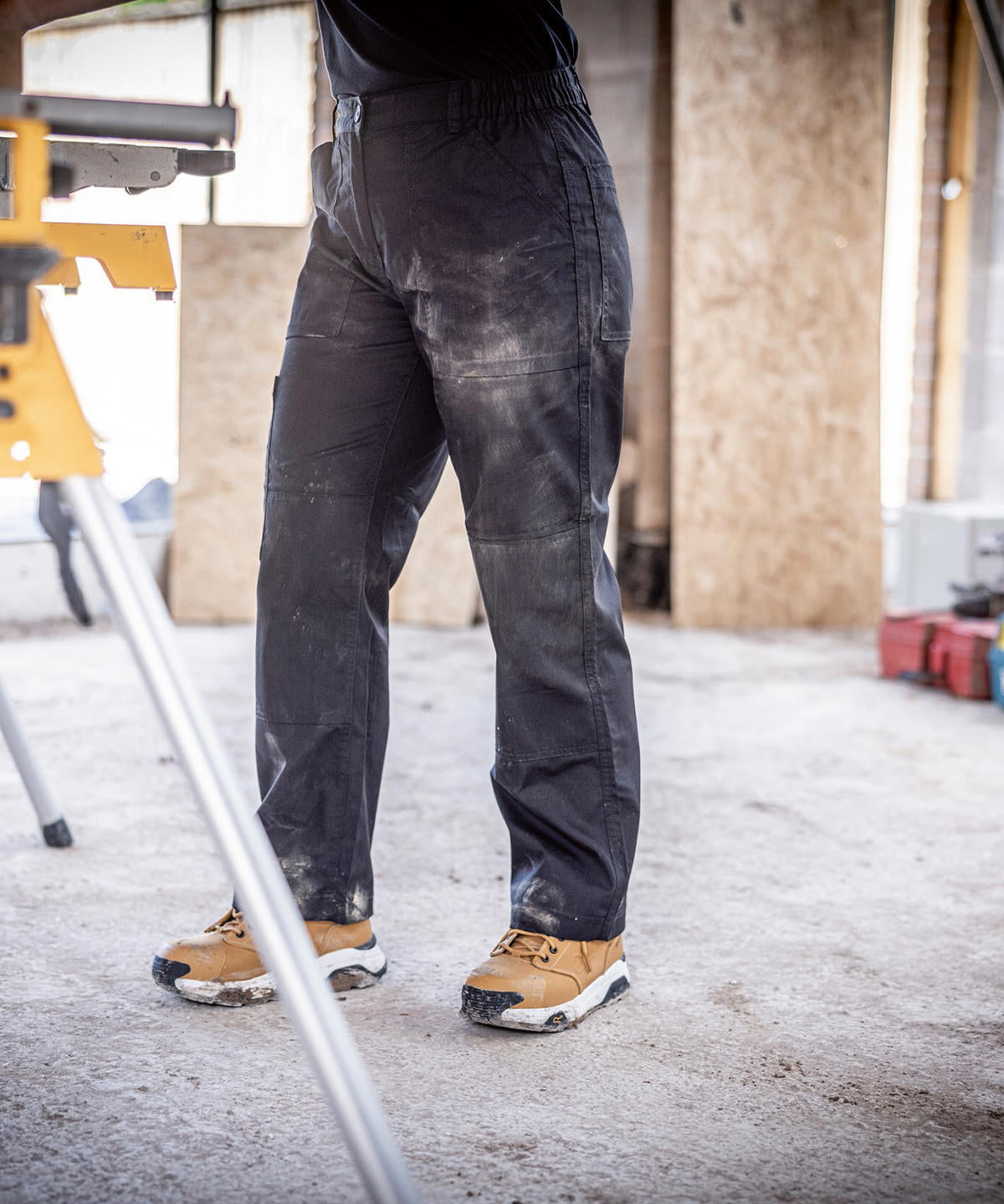 Pantalones de accin para mujer sin forro | Azul Marino Claro