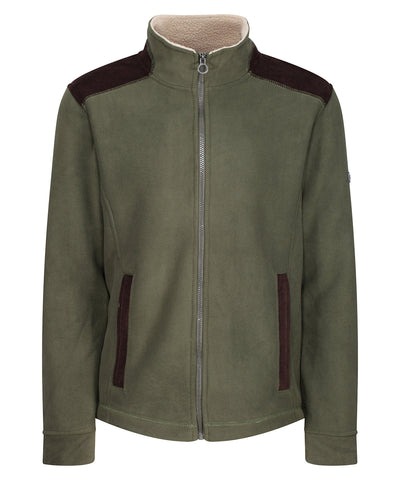 Forro polar con cremallera completa Faversham | Caqui Oscuro