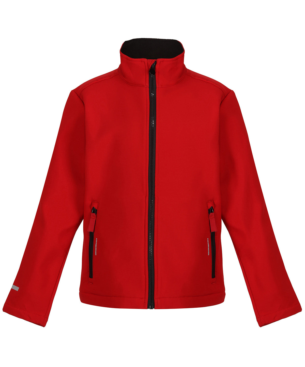 Ablaze Softshelljacke für Kinder | Klassisch Rot/Schwarz