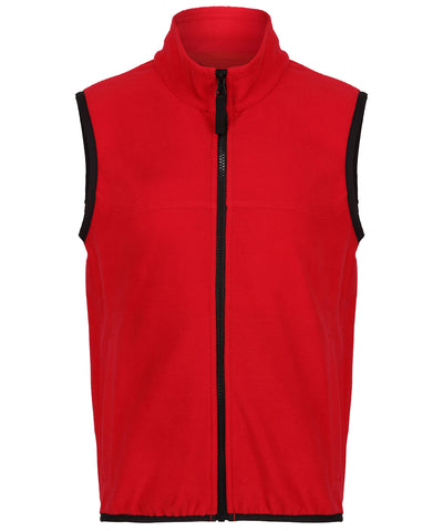 Kids microfleece bodywarmer | Classic Red/Black