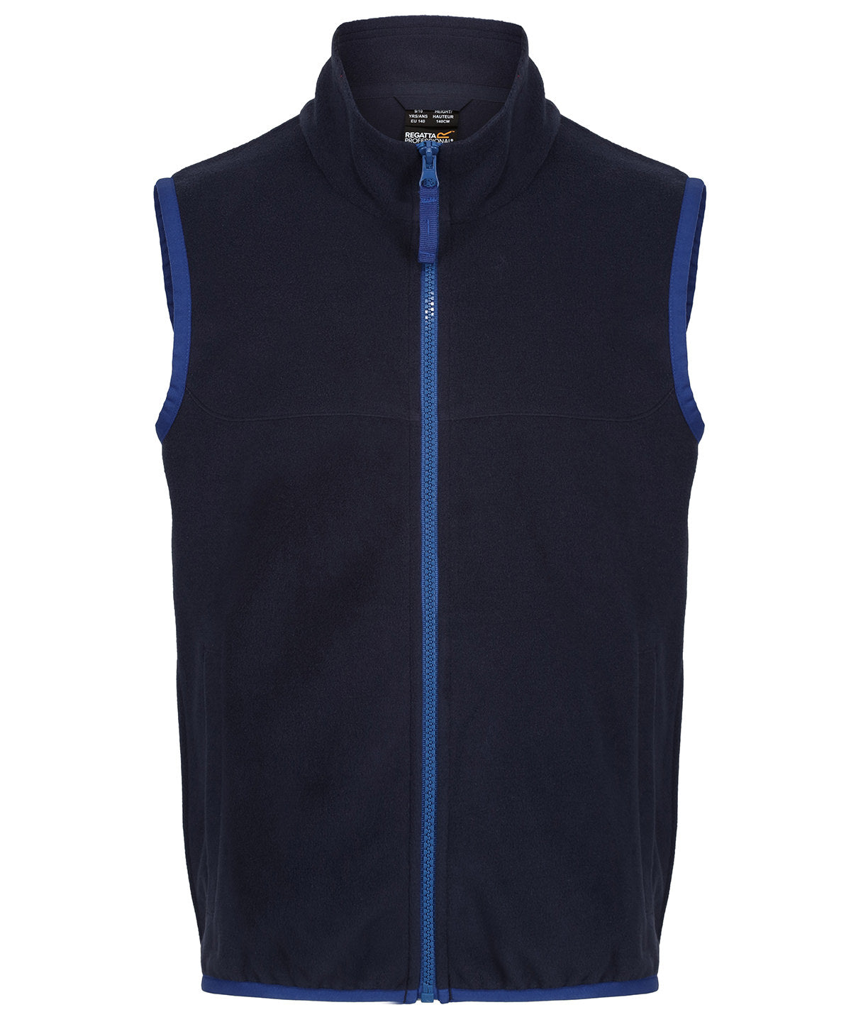 Kids microfleece bodywarmer | Navy/New Royal