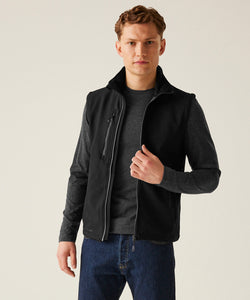 Chaleco softshell recyclé Honnêtement fabriqué | nègre