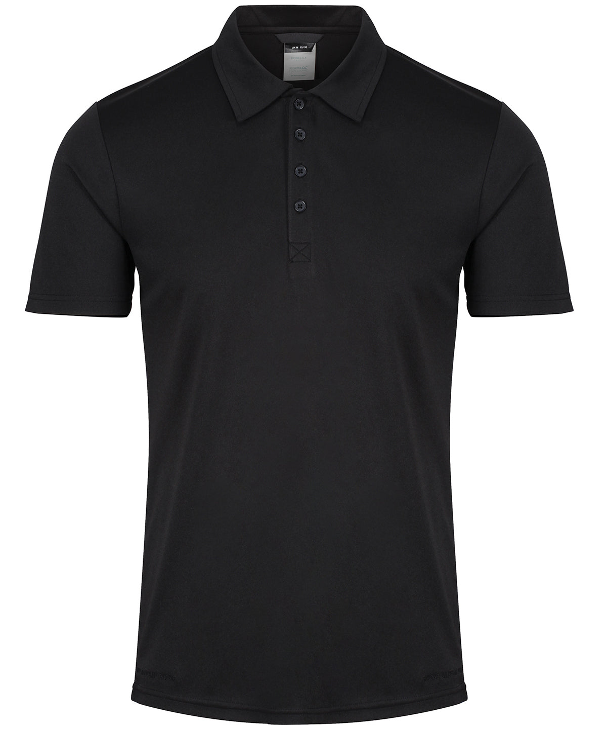 Polo reciclado Honestly made | Negro