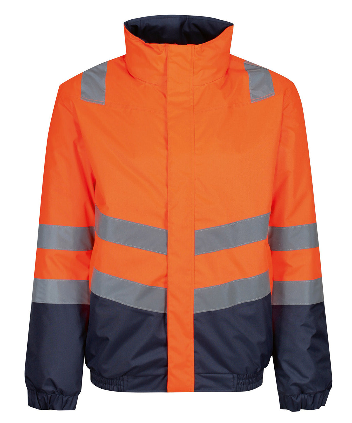 Chaqueta bomber clsica Pro hi-vis | Naranja/Marino