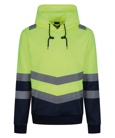 Sudadera con capucha Pro hi-vis | Amarillo