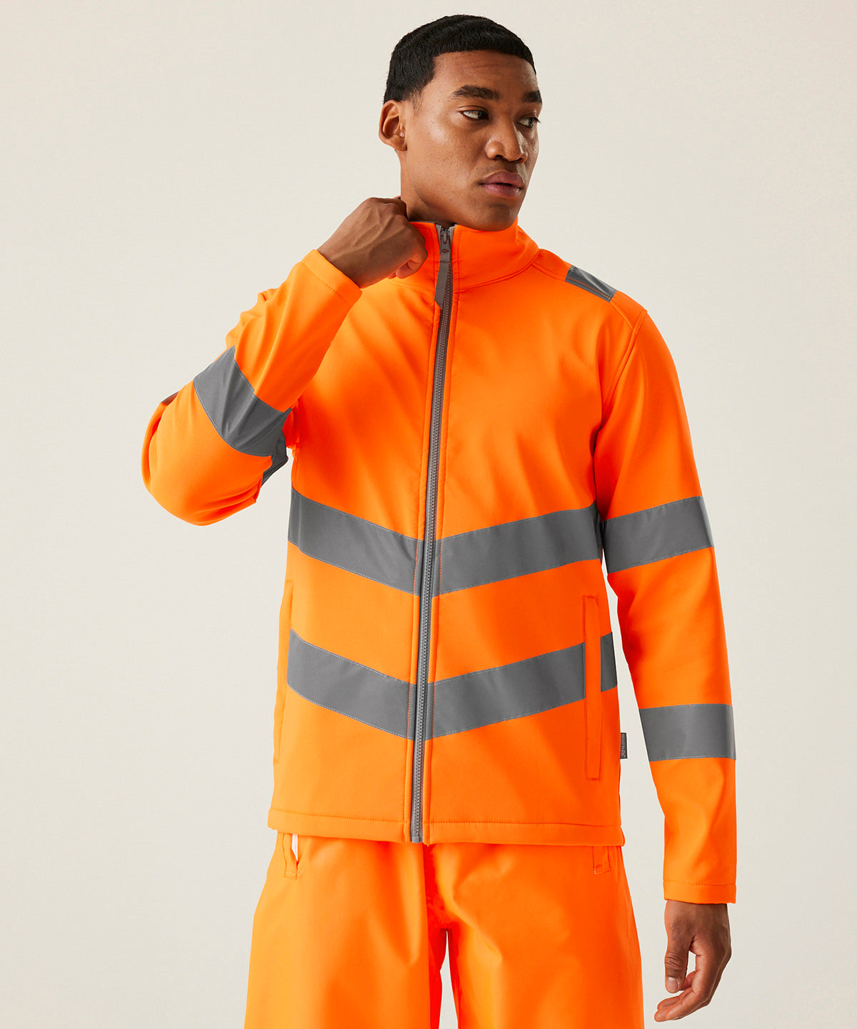Ablaze Pro Hi-Vis 2-Lagen Softshell Weste | Gelb