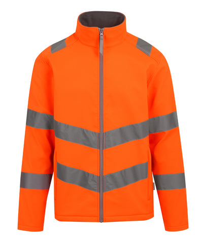 Chaleco softshell Hi-vis Pro Ablaze de 2 couches | Naranja