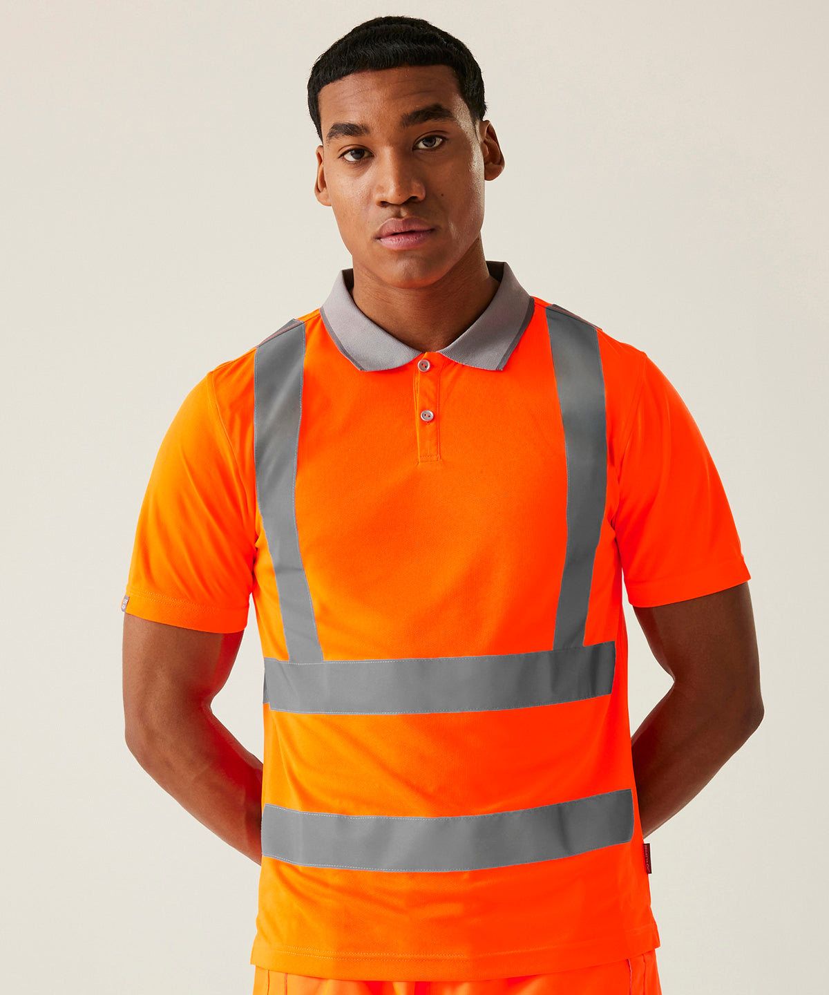 Hi-vis Pro contract polo | Naranja