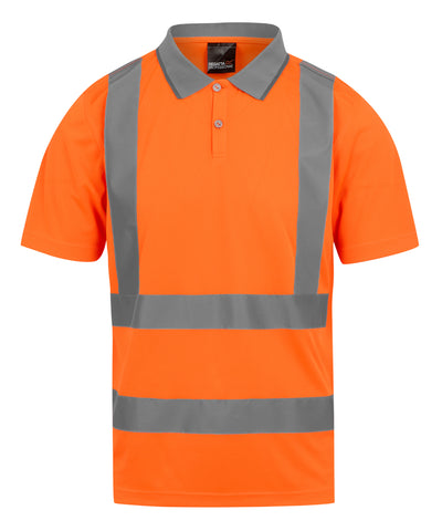 Hi-vis Pro contract polo | Naranja