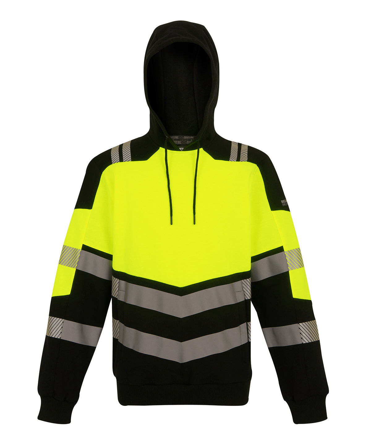Sudadera con capucha Hi-Vis X-Pro (Clase 2) | Negro/Amarillo