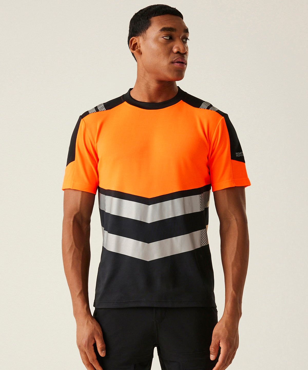 Camiseta Hi-Vis X-Pro (Clase 1) | Negro/Amarillo