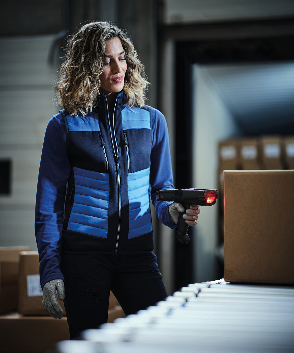 Chaleco trmico hbrido unisex E-Volve | Gris Mineral/Ceniza