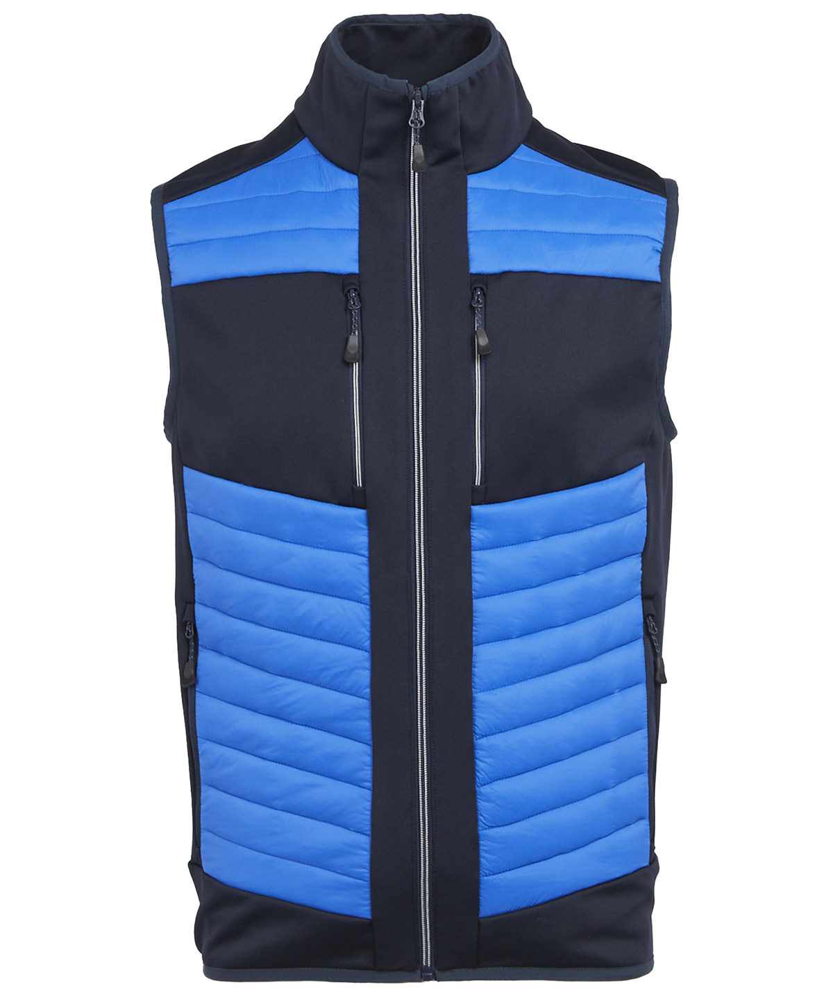 Chaleco trmico hbrido unisex E-Volve | Azul Intenso/Marino