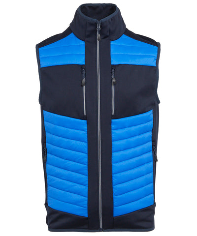 Chaleco trmico hbrido unisex E-Volve | Azul Intenso/Marino