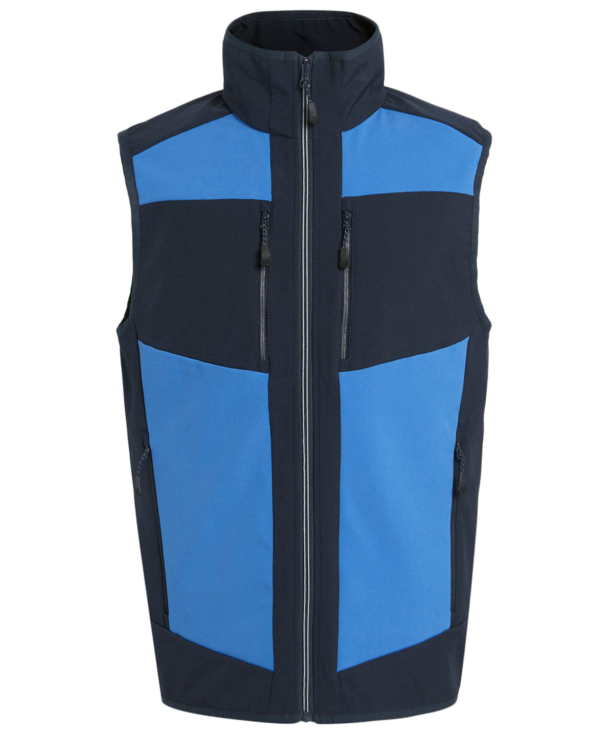 E-Volve 2-lagige Unisex-Softshellweste | Intensives Blau/Marineblau