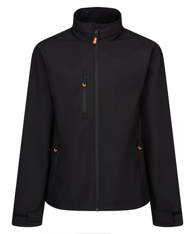 Thermogen Powercell 5000 beheizbare Softshelljacke | Schwarz/Magma