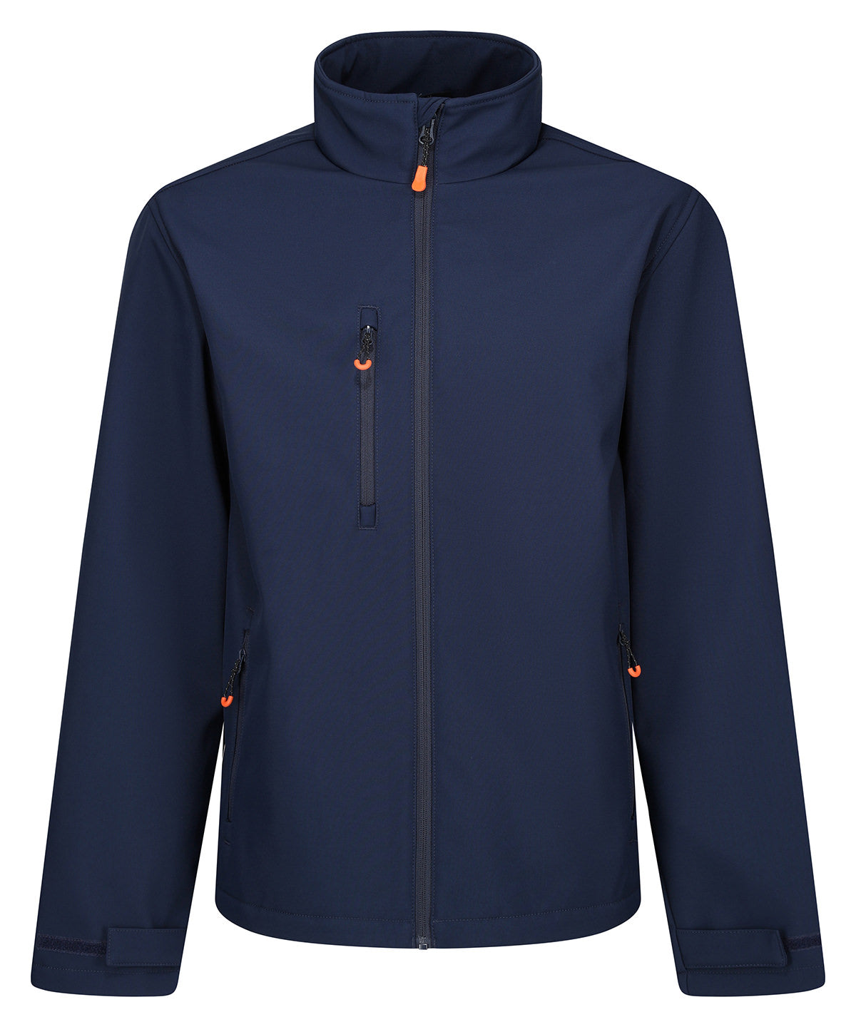 Thermogen Powercell 5000 beheizbare Softshelljacke | Marineblau/Magma