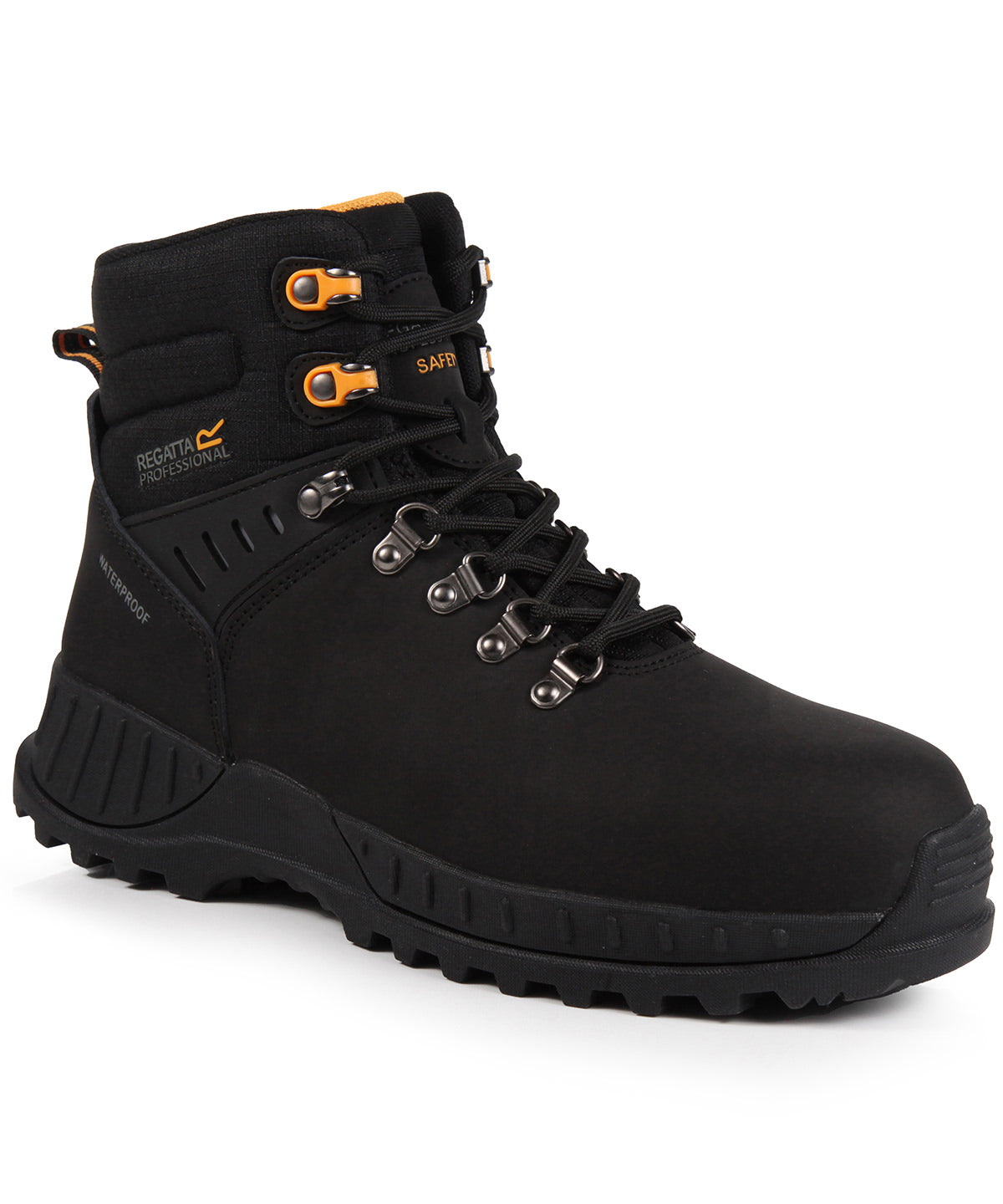 Botas de seguridad impermeables Grindstone S3 | Negro