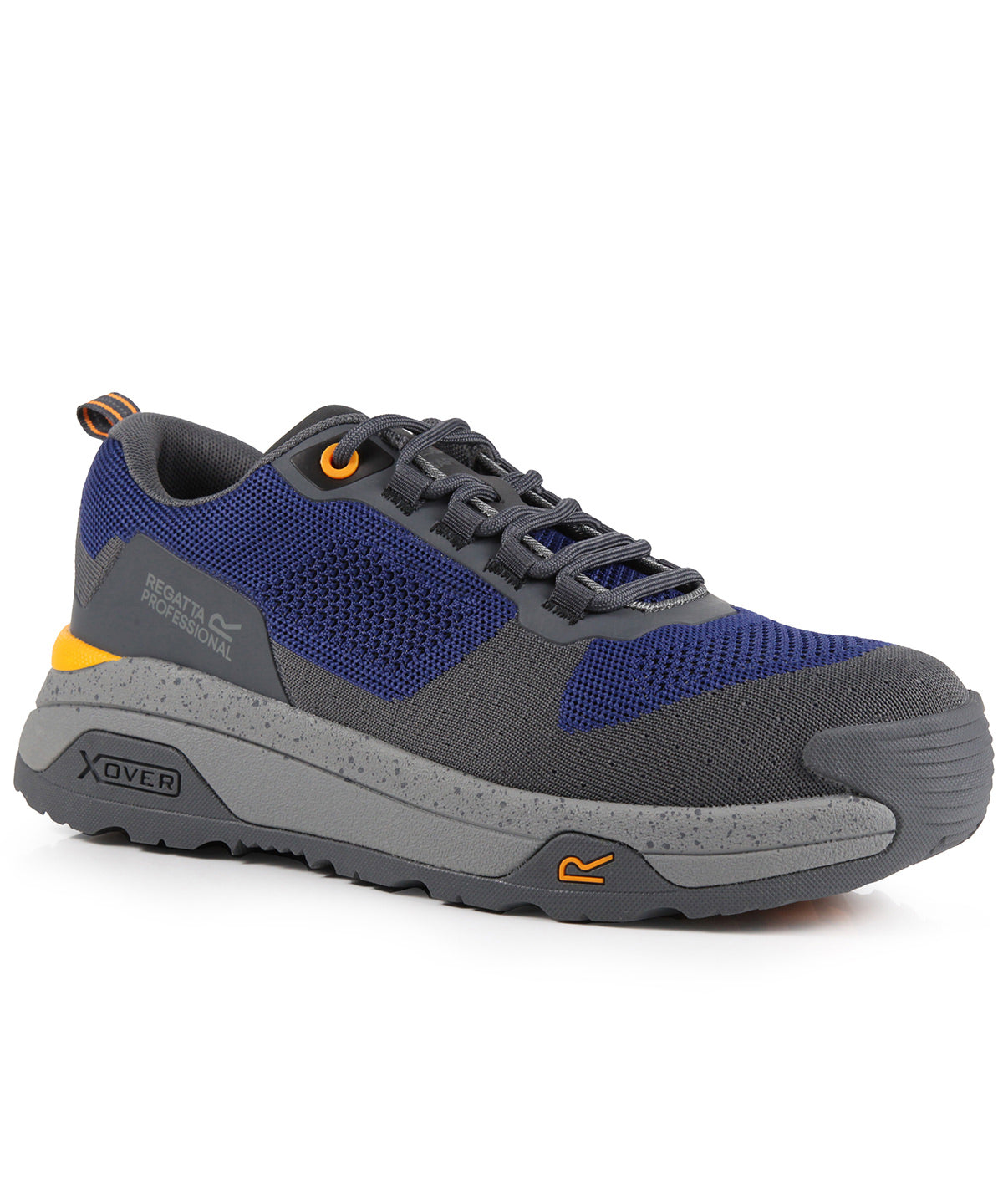 Zapatillas de seguridad sin metal Crossfort S1 X-over | Azul Crepsculo/Gris Oscuro