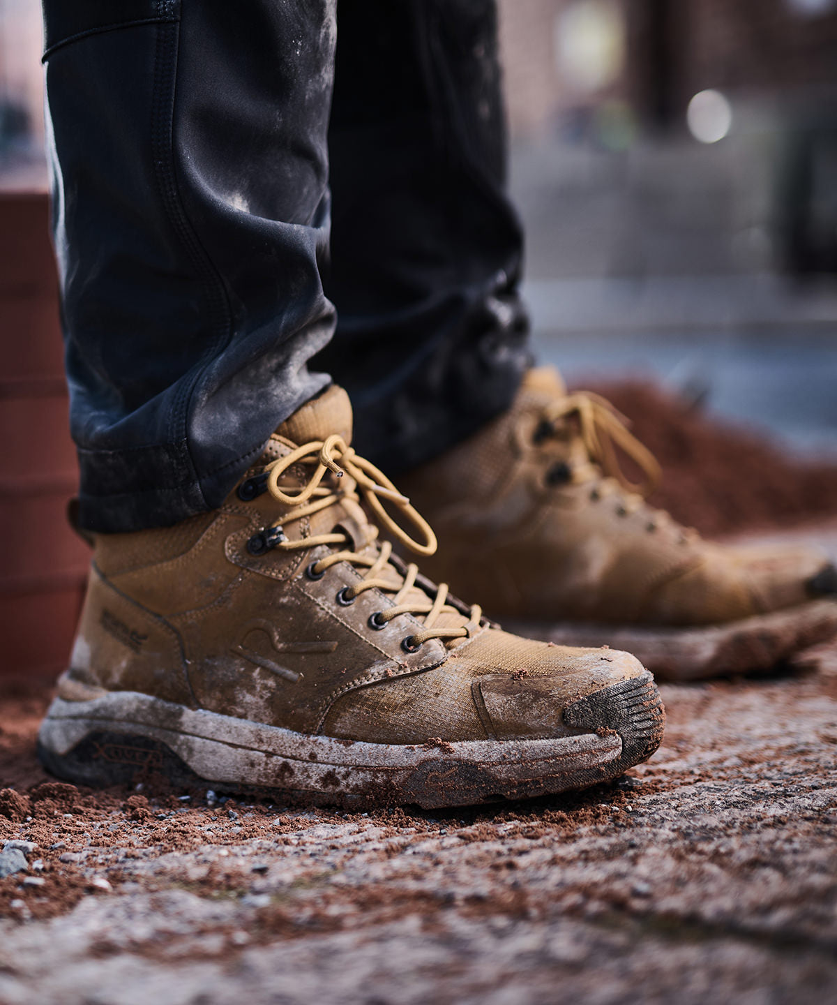 Zapatillas de seguridad Metafort S1PL | Miel/Blanco