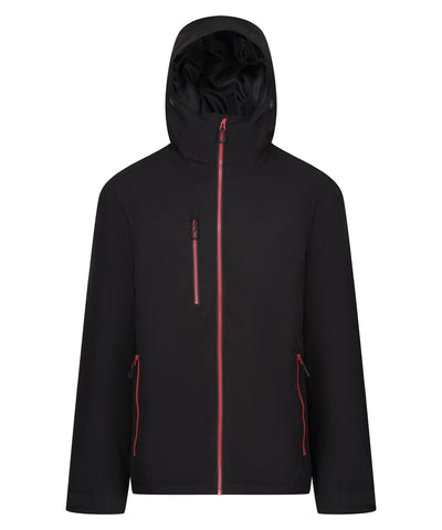 Chaqueta aislante impermeable Navigate | Negro/Rojo Clsico