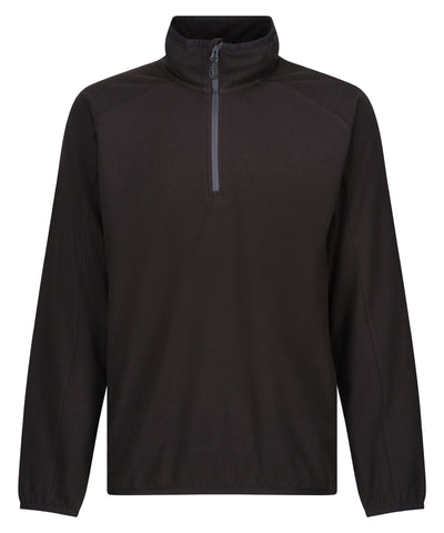 Navigate Fleece mit halbem Reißverschluss | Schwarz/Seal Grey