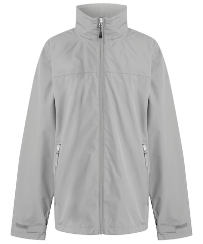 Chaqueta impermeable Ascender | Gris Mineral/Negro