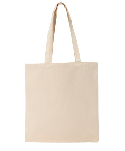 Shopper espacioso de lona premium reciclada | Natural