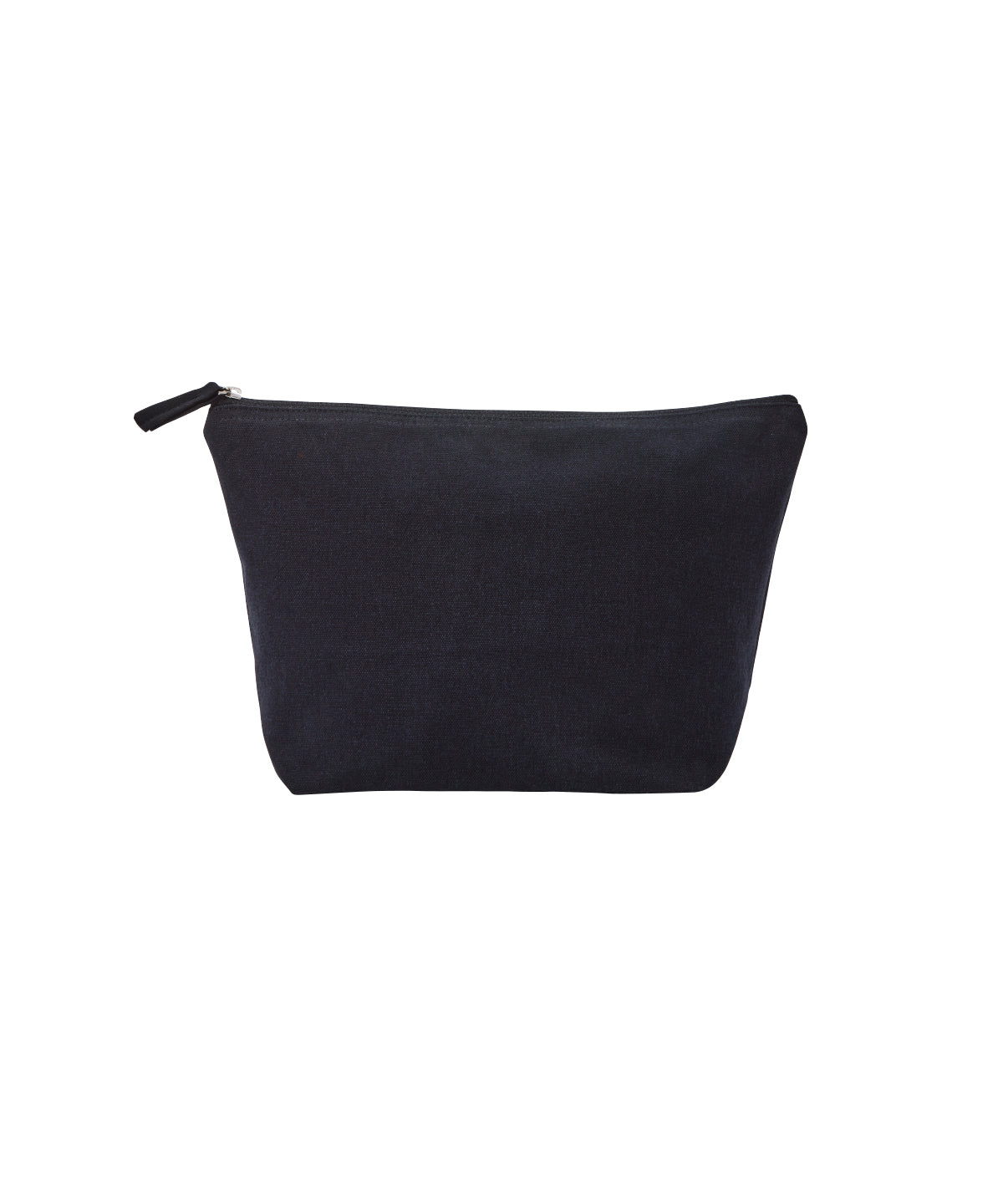 Bolsa de accesorios de lona de lujo reciclada | Negro