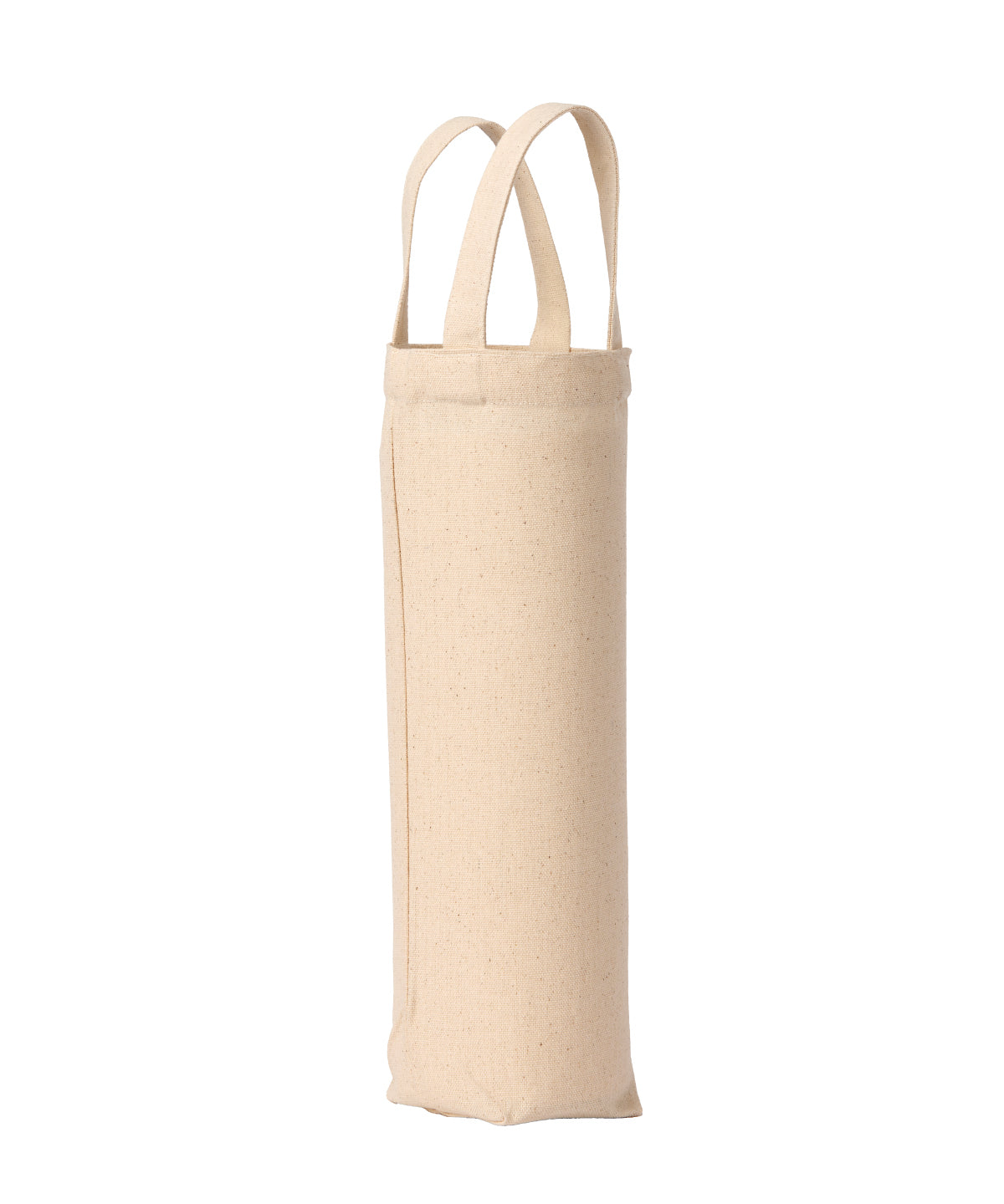 Bolsa de botella de lona premium reciclada | Natural