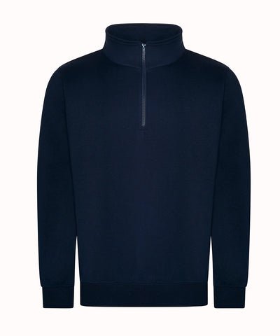 Pro Sweatshirt mit Rundhalsausschnitt und Reißverschluss | Marineblau