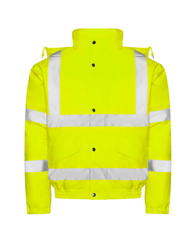 Chaqueta bomber de alta visibilidad | Amarillo Claro
