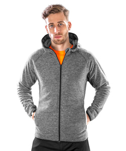 Sudadera de microfelpa | Gris/Negro