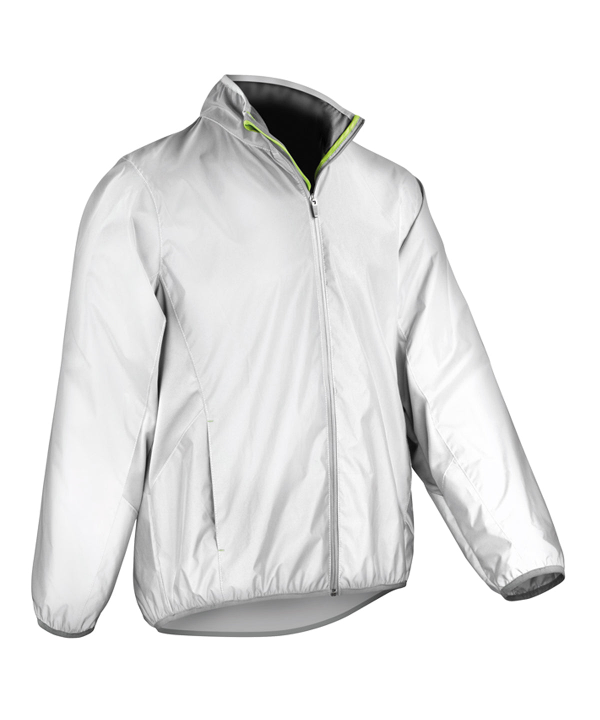Chaqueta de alta visibilidad reflectante Luxe | Blanco Nen