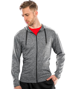 Veste à capuche à manches courtes | Gris anthracite