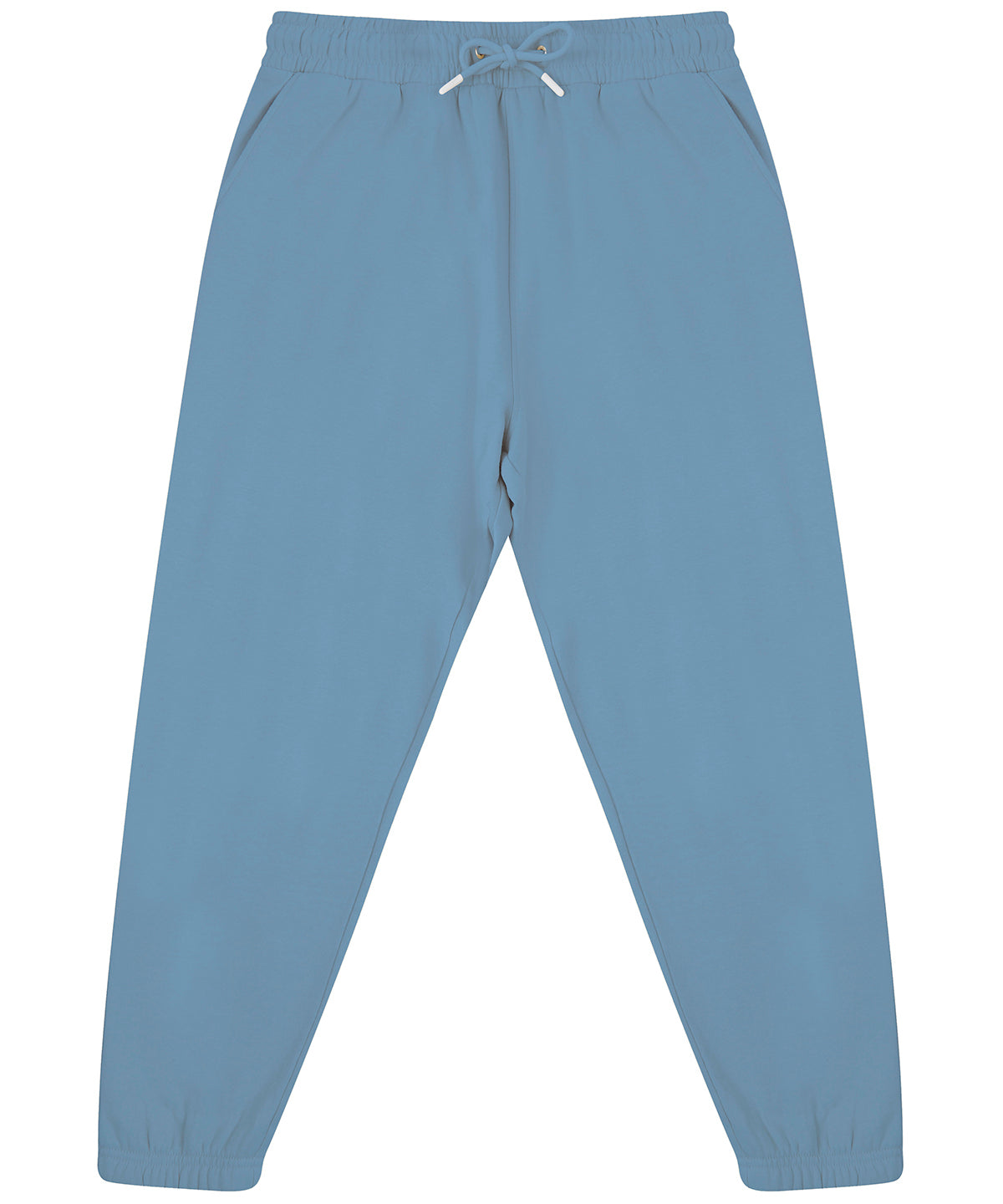 Joggers sostenibles de moda unisex con puos | Azul Piedra