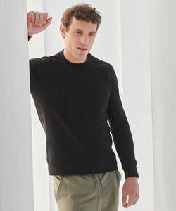 Unisex Slim Fit Sweatshirt | Tiefschwarz