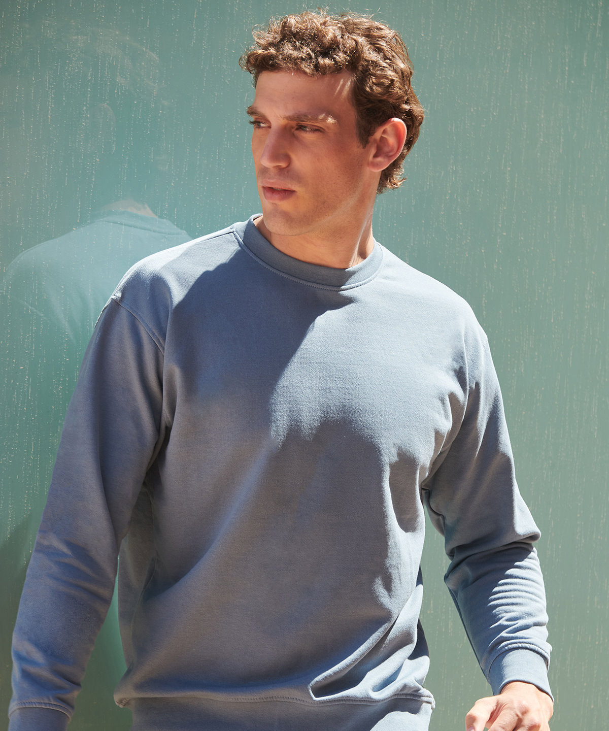 Unisex Nachhaltiges Mode Sweatshirt | Steinblau