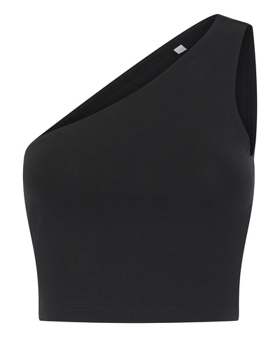 Top de mujer de un solo hombro | Negra Profunda