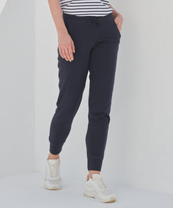 Pantalones joggers ajustados para mujer | Azul Marino