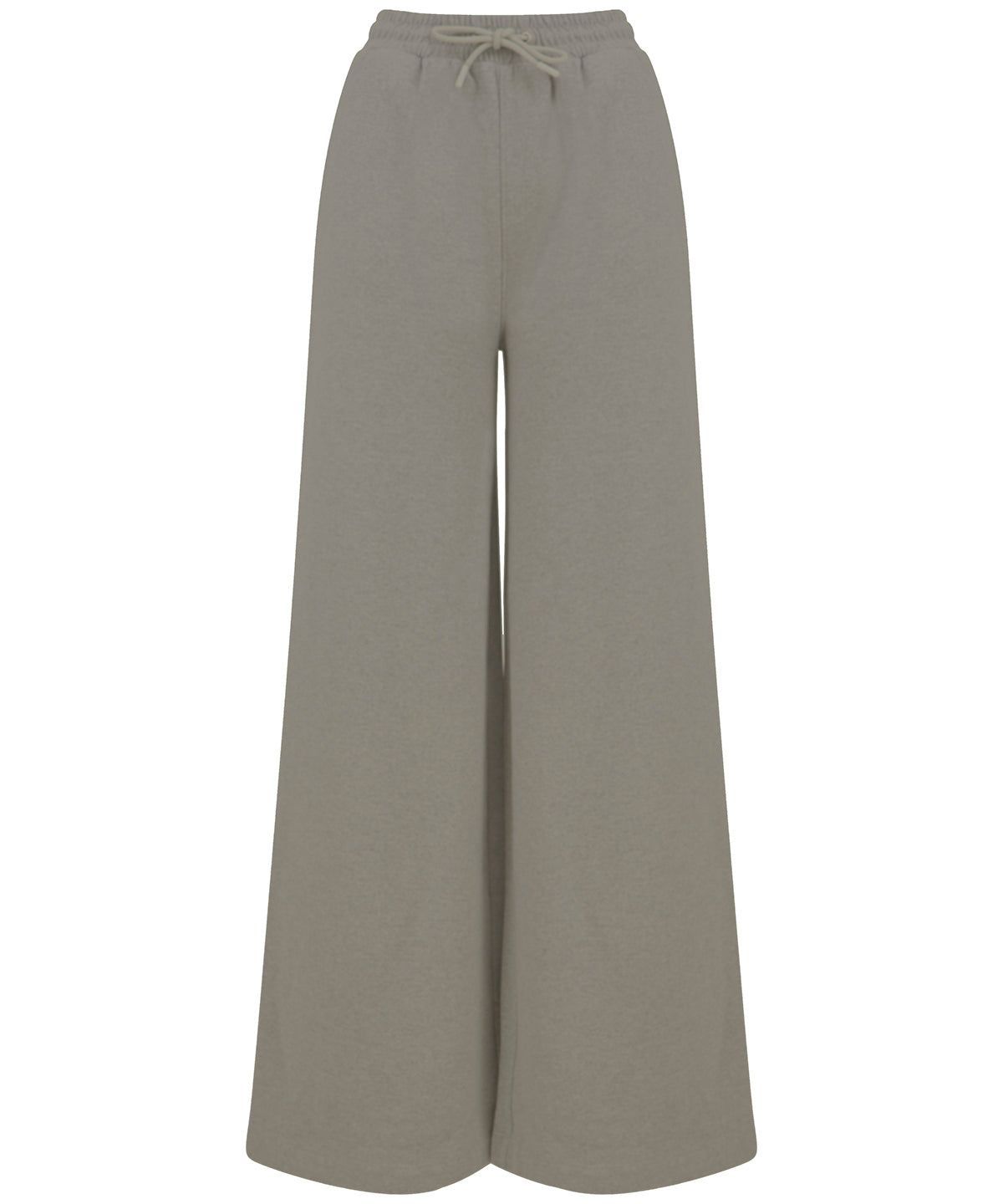 Pantalones anchos de mujer de moda sostenible | Caqui