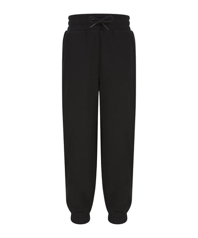 Nachhaltige Kinder-Jogginghose mit Bündchen | Tiefschwarz