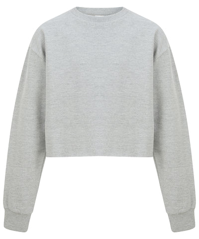 Kurzes Loungewear-Sweatshirt für Jungen | Dunkelgrau
